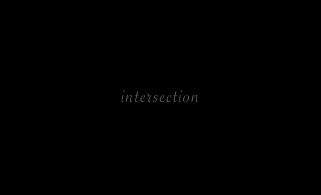 intersection title page, and link to: two-dimensional: Intersection1
